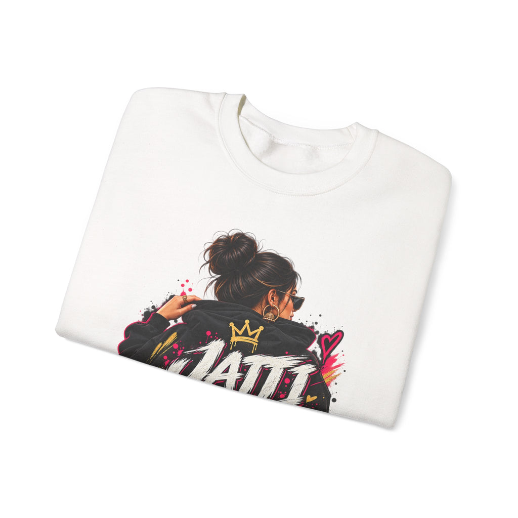 Jatti Energy Punjabi Graphic Crewneck Sweatshirt