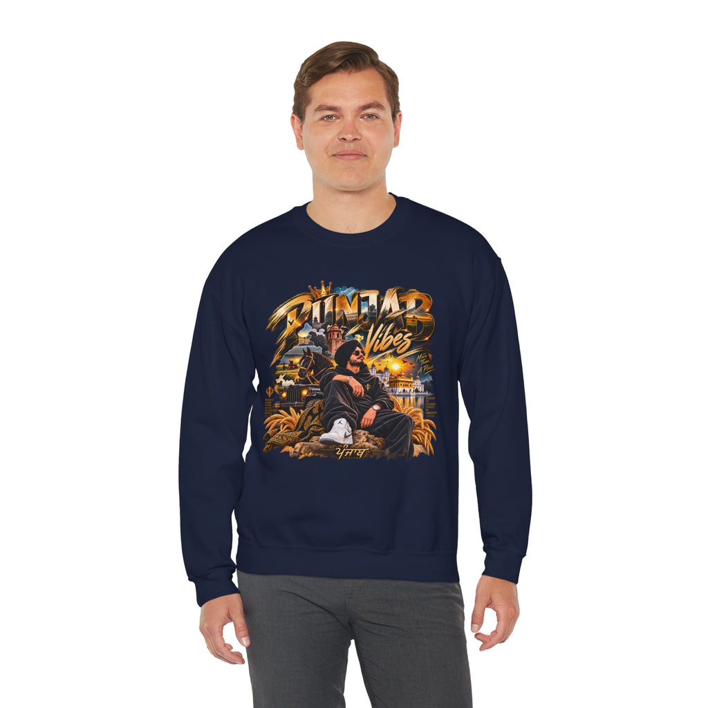 Crewneck Sweatshirt — Summer Vibes Graphic Pullover