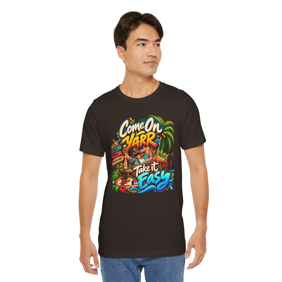 COME ON YARR / TAKE IT EASY Jersey T-Shirt