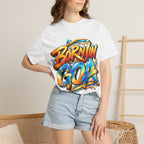 Born in Goa Graphic Tee | Garment-Dyed Cotton T-Shirt