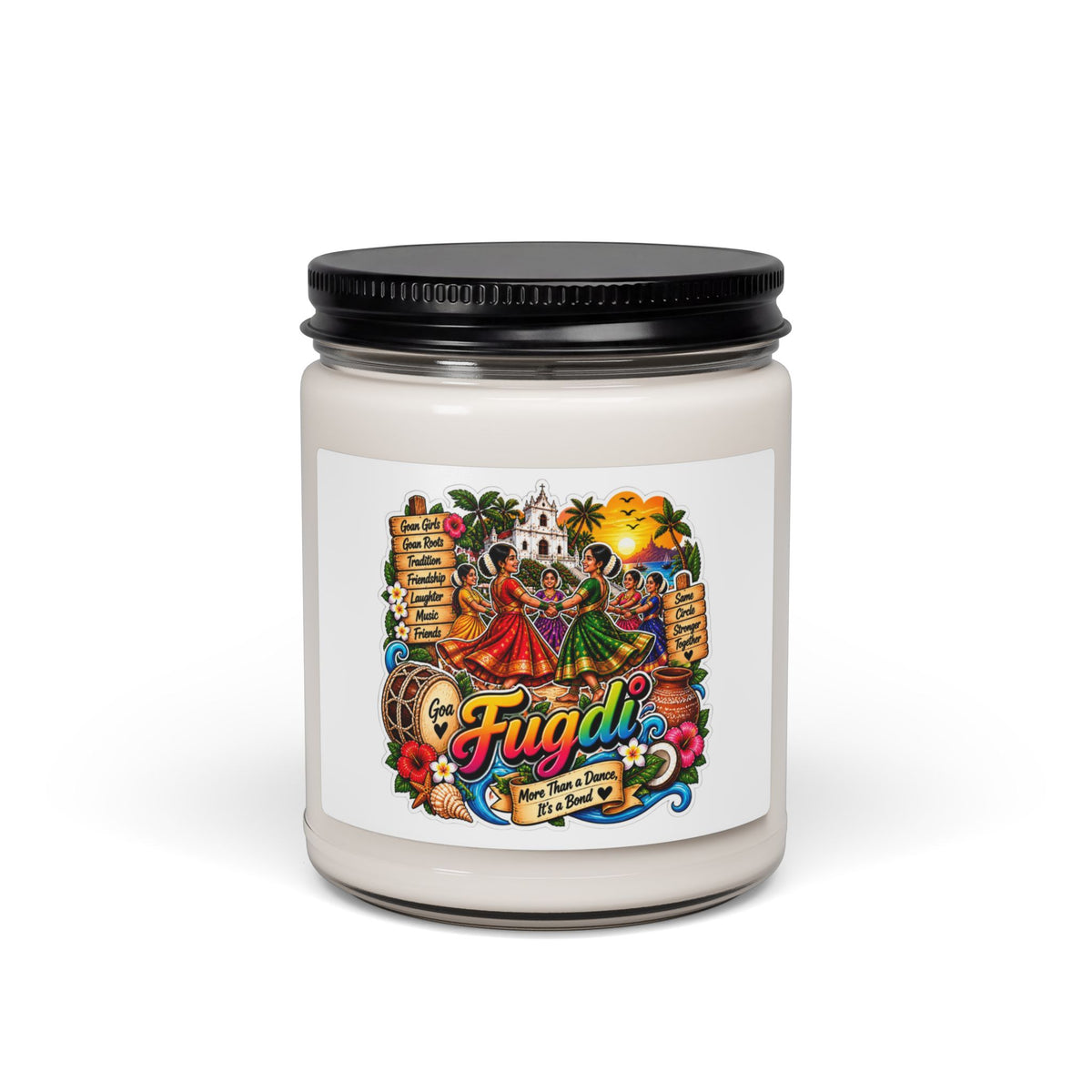 Goemcho Swag | Goan Heritage 9oz Scented Soy Candle