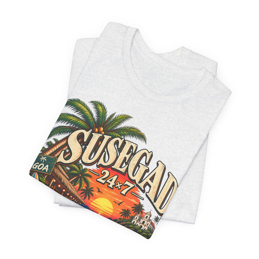 Susegad 24x7 Goa Sunset Jersey T-Shirt
