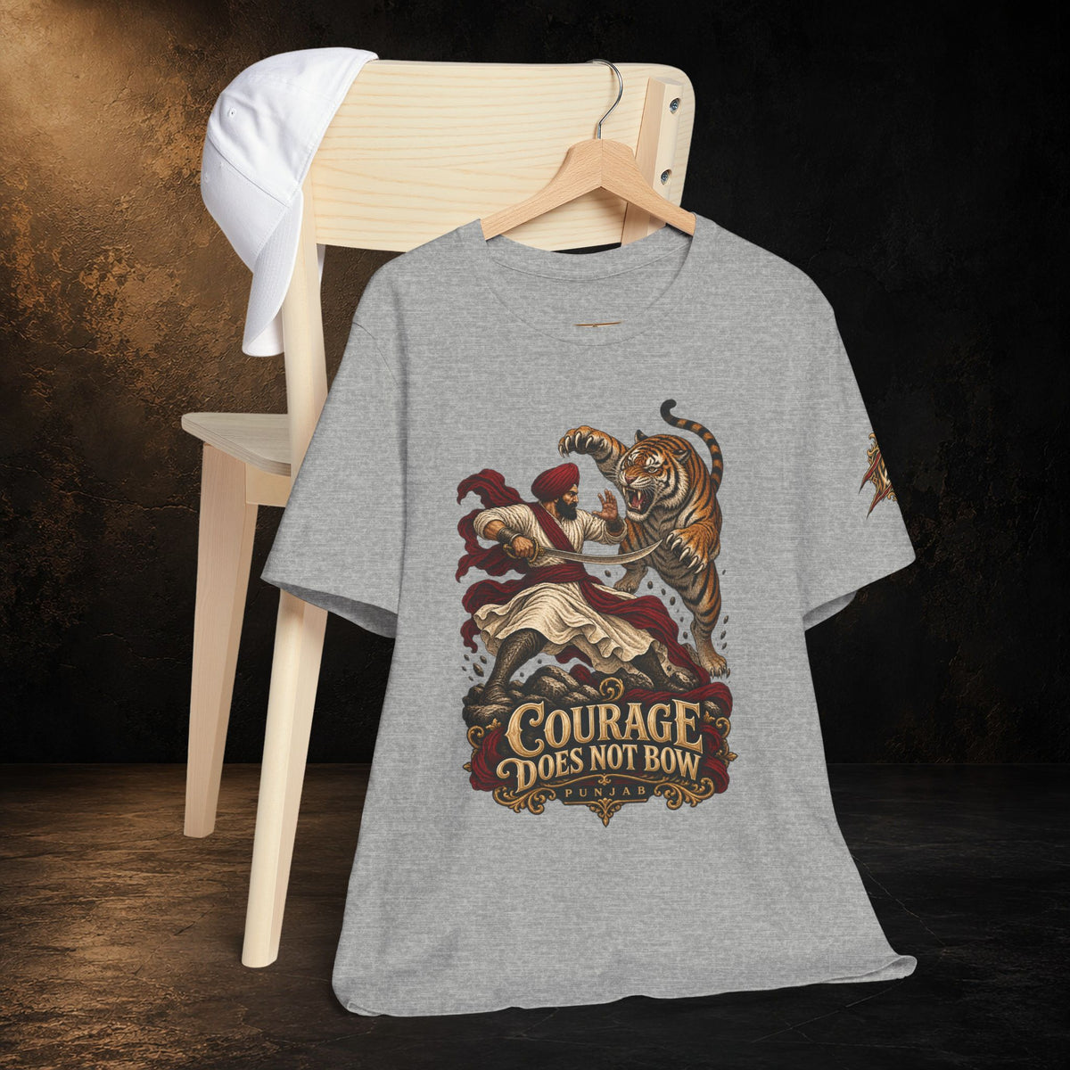 Nidar Viking Tiger Graphic T-Shirt