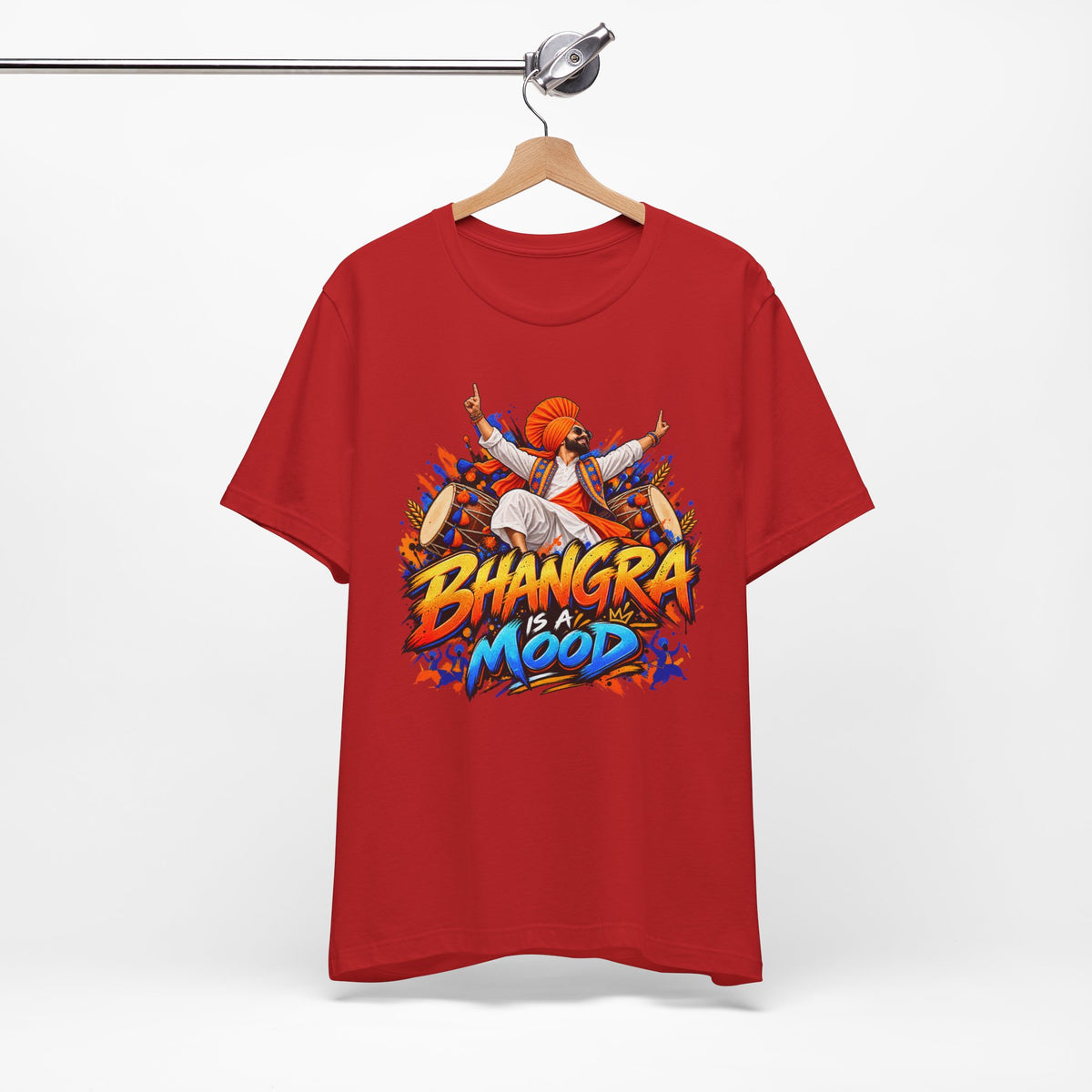 Bhangra Is a Mood Graphic T-Shirt | Punjabi Dance Tee