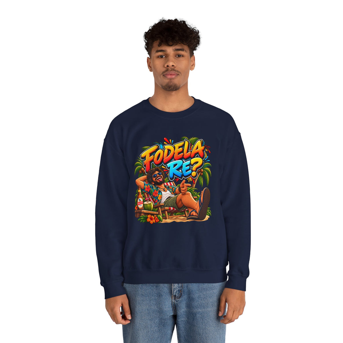 Fodela Re? | Goan Heritage Crewneck Sweatshirt
