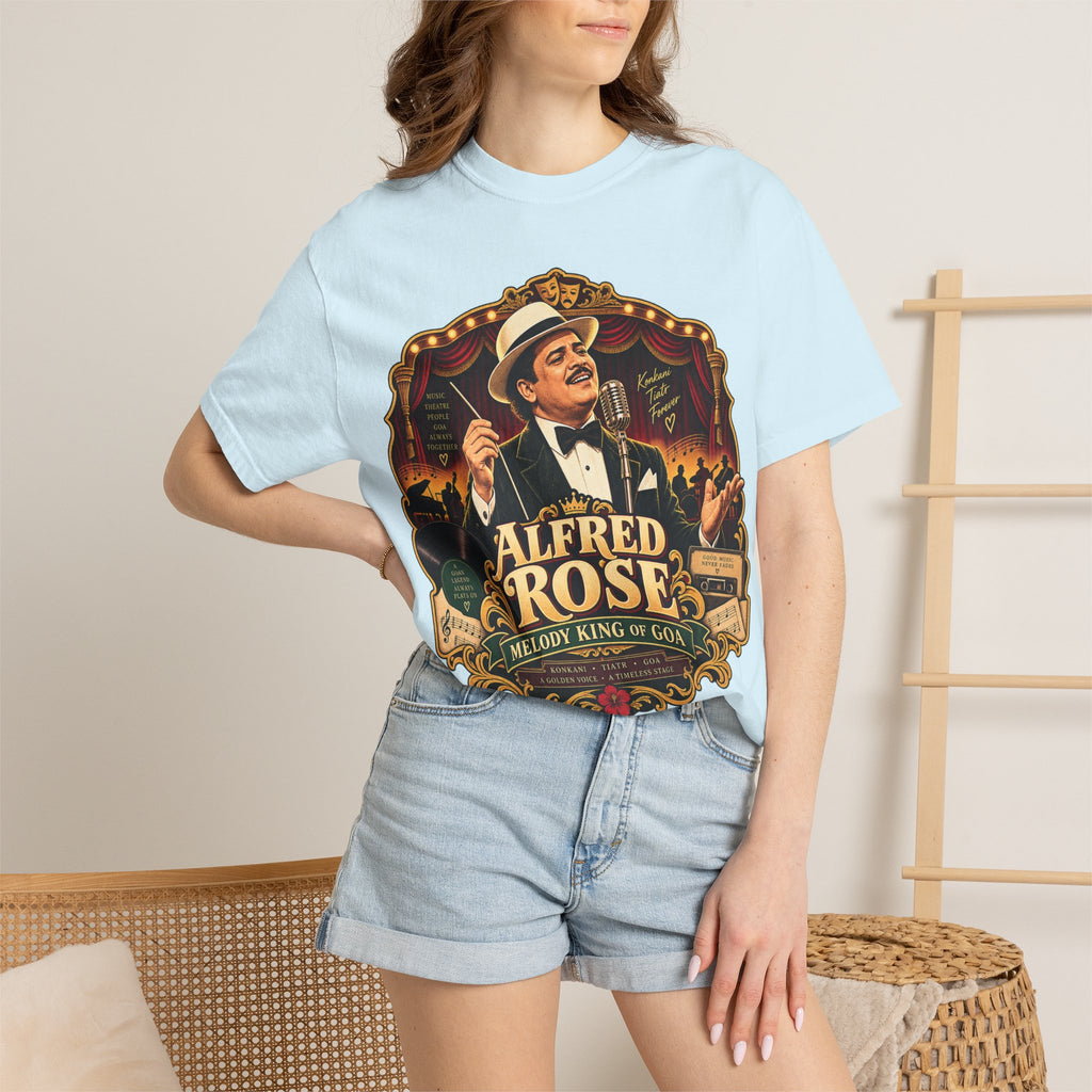 Alfred Rose Vintage Goan Music Graphic T-Shirt