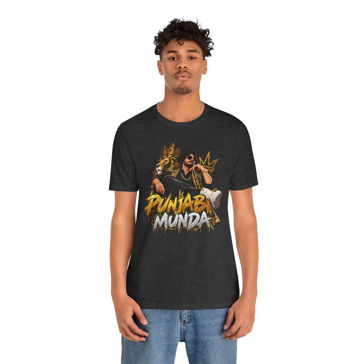 Punjab Munda Graphic T-Shirt | Punjabi Pride Tee