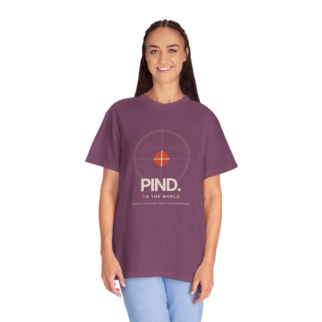 PIND. Punjabi Heritage Graphic T-Shirt | Garment-Dyed Tee