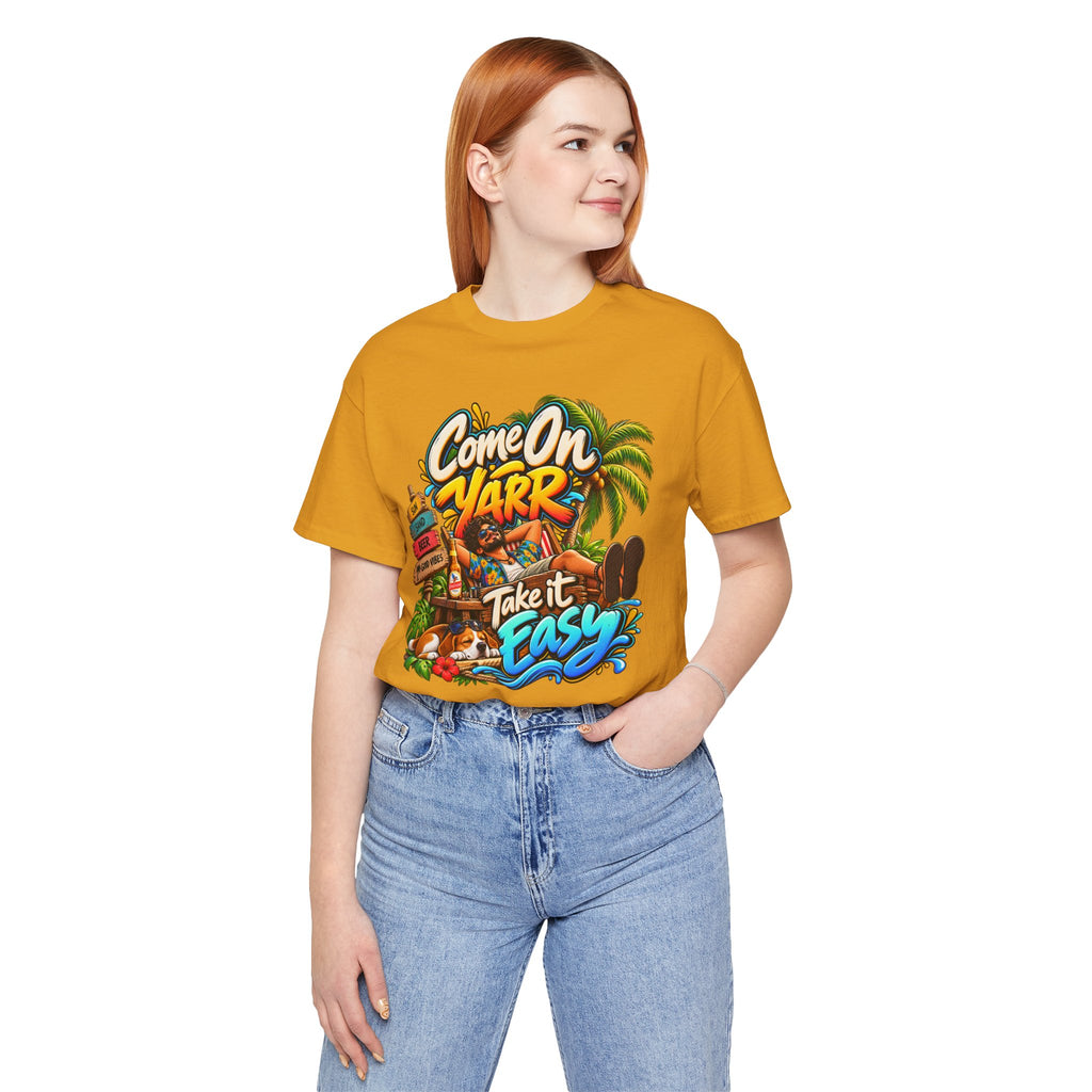 COME ON YARR / TAKE IT EASY Jersey T-Shirt