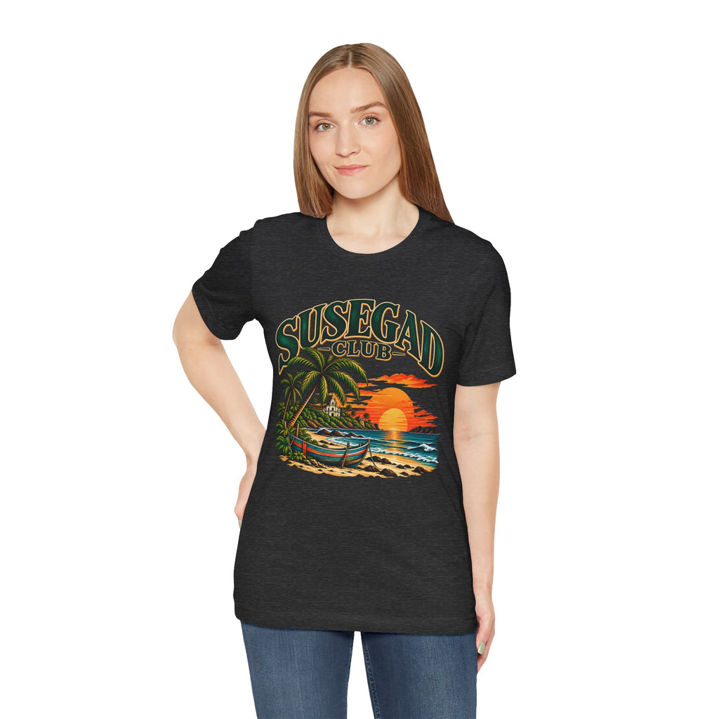 Susegad Club Sunset Beach Jersey T-Shirt