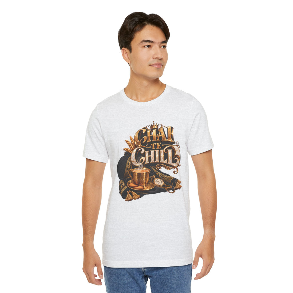 Chai Te Chilli T-Shirt — Vintage Indian Tea Design
