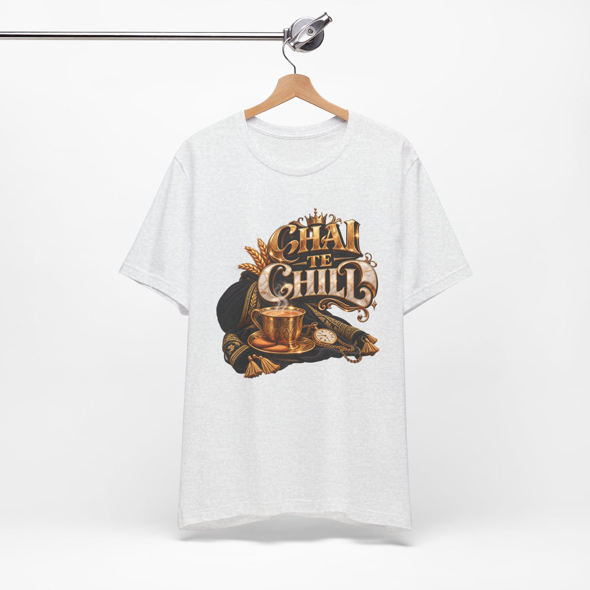 Chai Te Chilli T-Shirt — Vintage Indian Tea Design