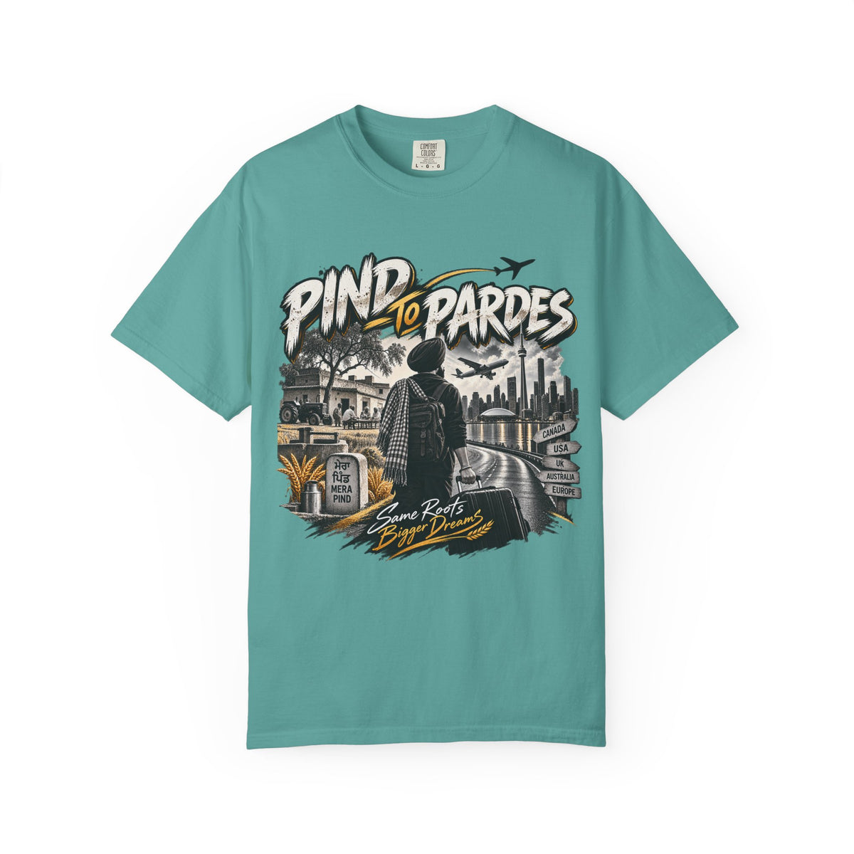 Pindo to Pardes Travel Graphic T-Shirt