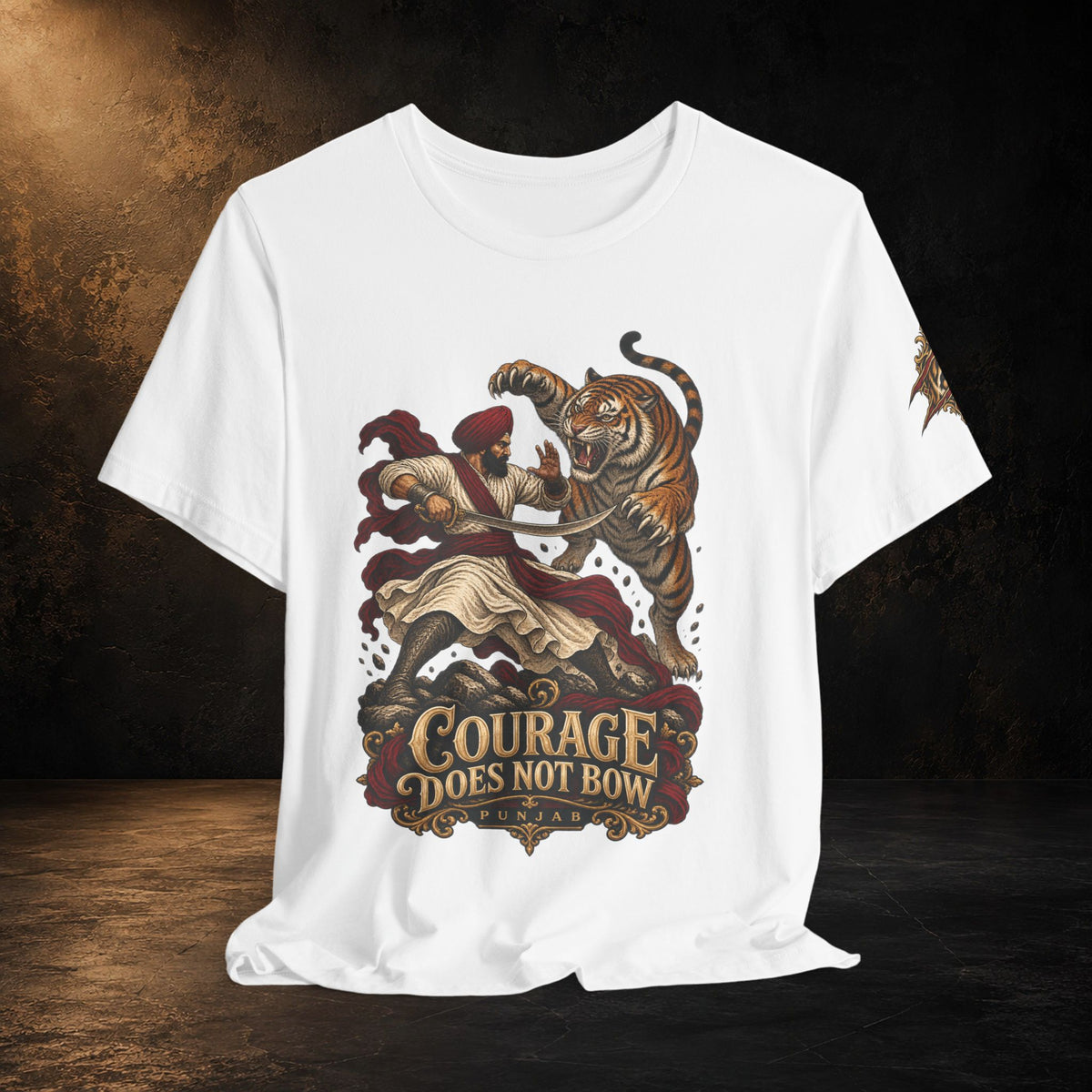 Nidar Viking Tiger Graphic T-Shirt