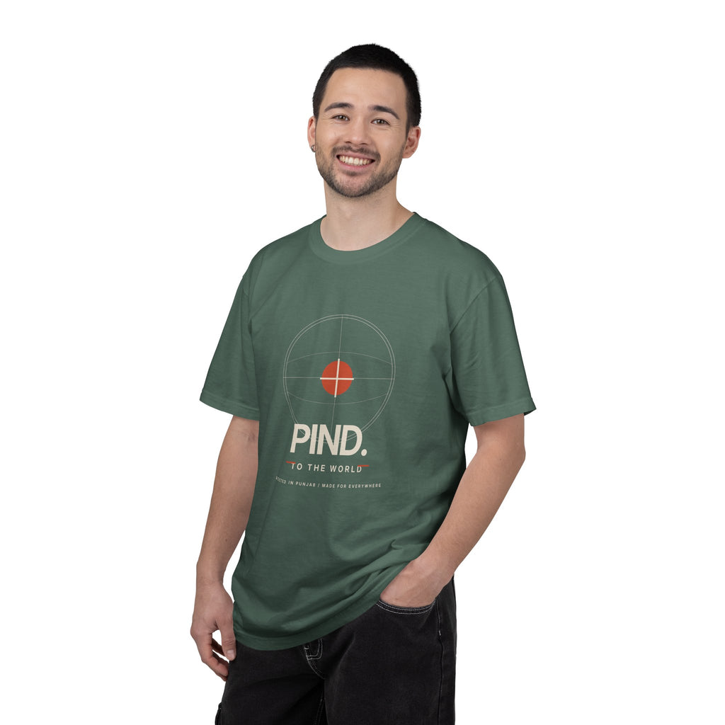 PIND. Punjabi Heritage Graphic T-Shirt | Garment-Dyed Tee