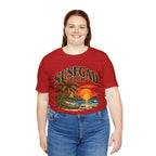 Susegad Club Sunset Beach Jersey T-Shirt