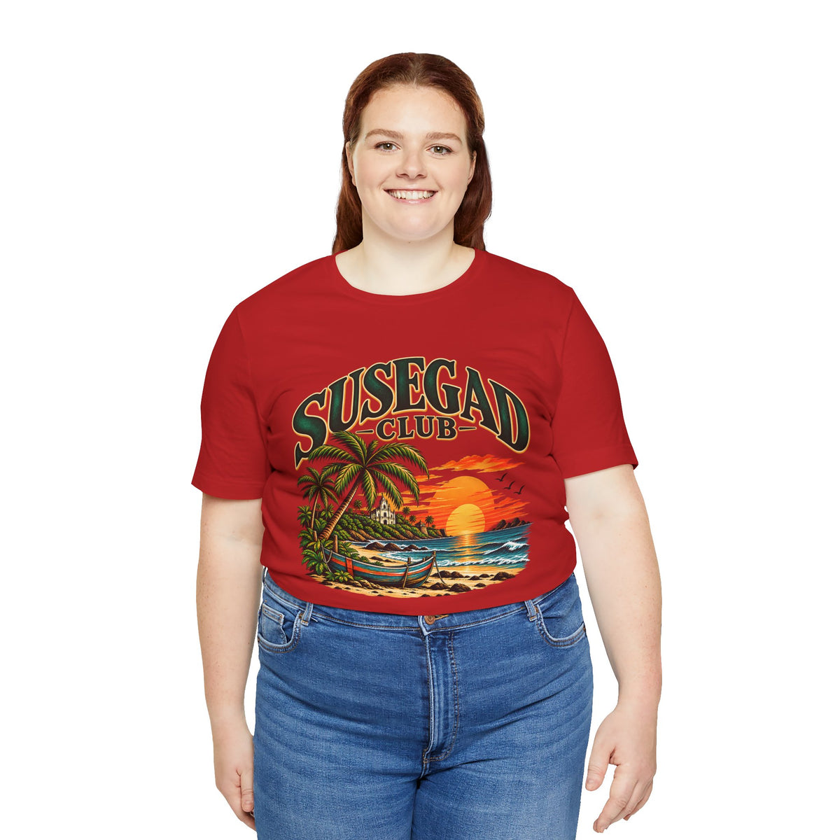 Susegad Club Sunset Beach Jersey T-Shirt
