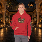 NIDAR Tiger and Bear Graphic Hoodie