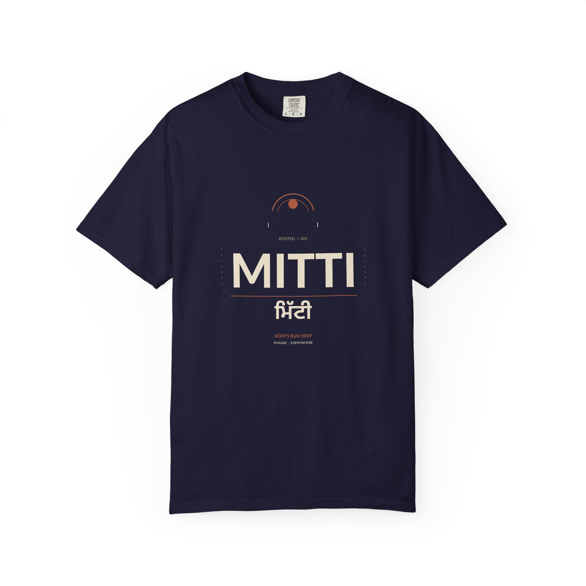 MITTI Punjabi Heritage T-Shirt | Garment-Dyed Graphic