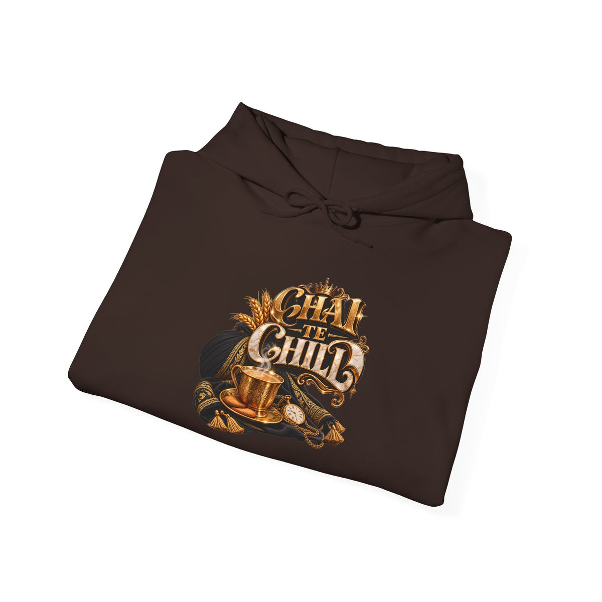 The Chill Coffee Graphic Hoodie | Autumn Leaves Pullover