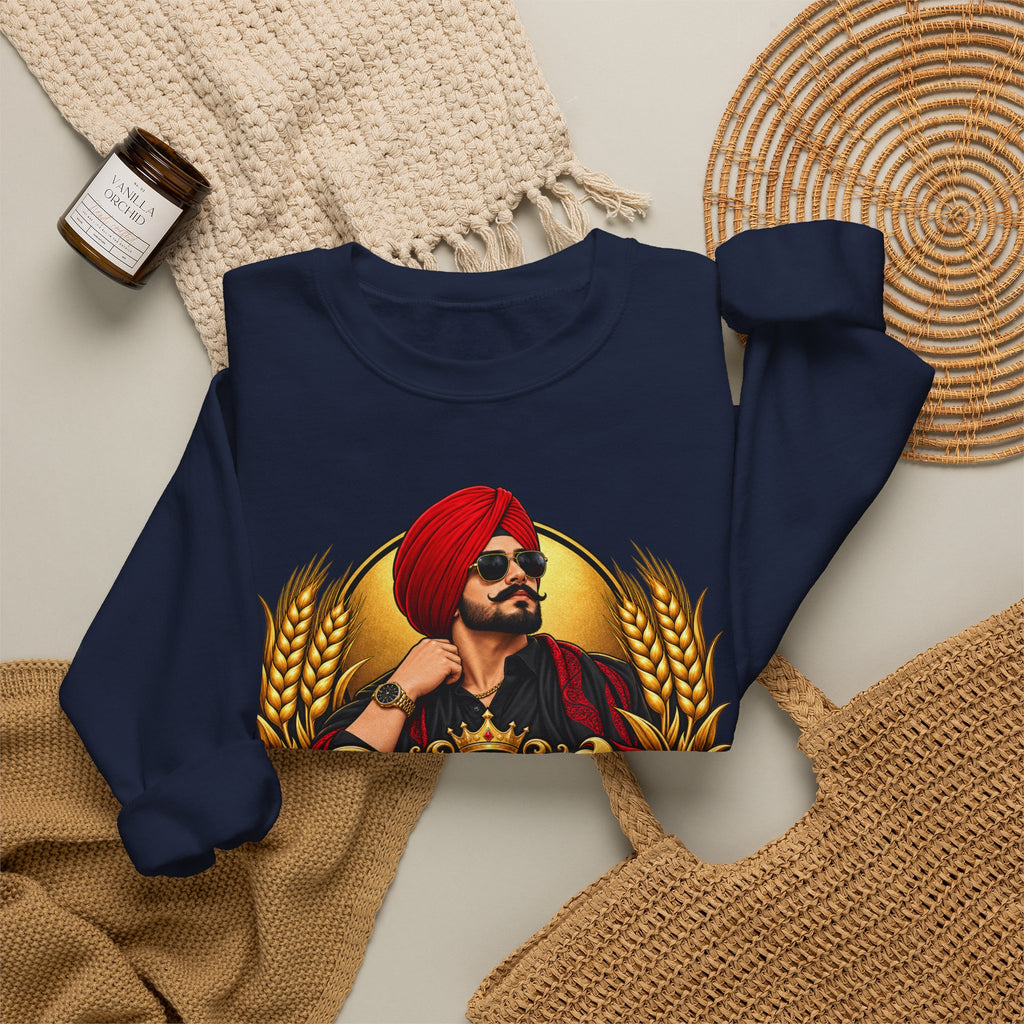 Punjabi Munda Graphic Sweatshirt | Punjabi Pride Crewneck