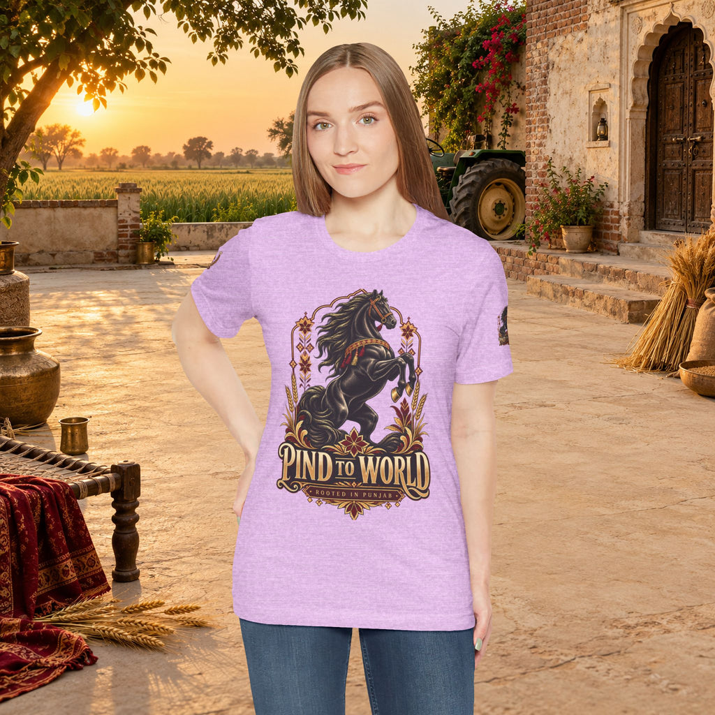 Pind to World Horse Graphic Tee