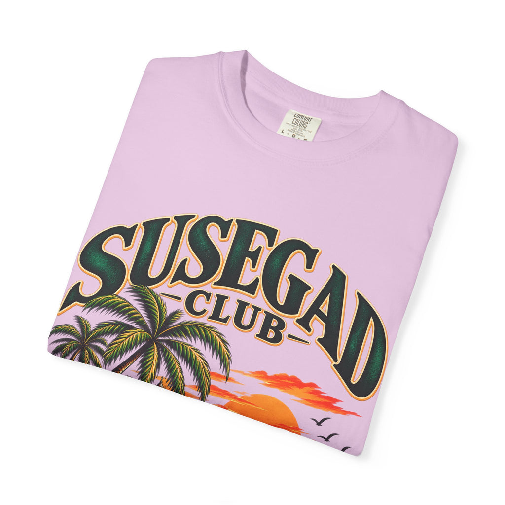 Susegad Club Sunset Beach Garment-Dyed T-Shirt