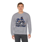 Sardar Warrior Sikh-Inspired Graphic Crewneck Sweatshirt