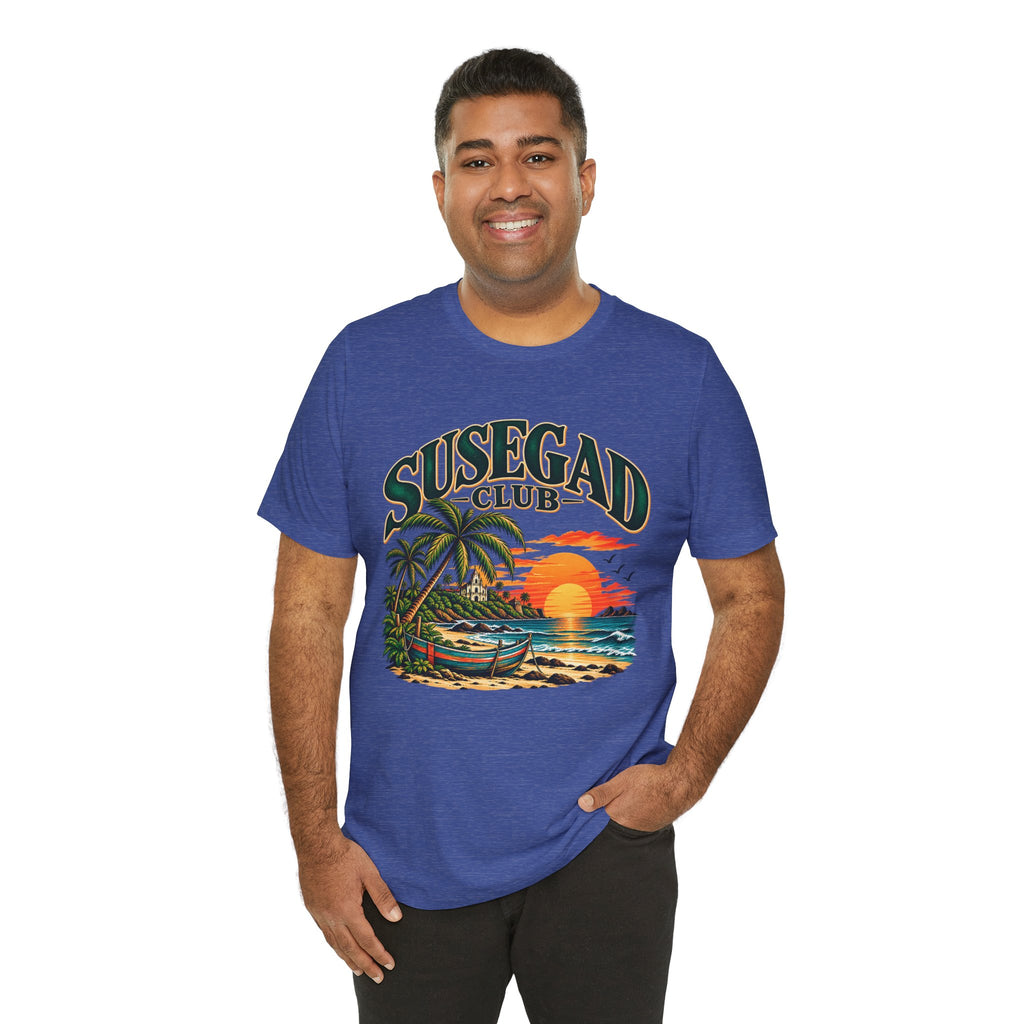 Susegad Club Sunset Beach Jersey T-Shirt