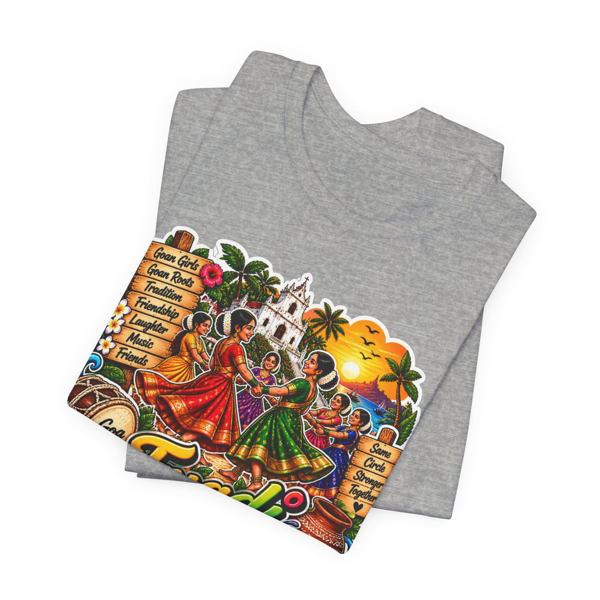 Goemcho Swag | Goan Heritage Jersey T-Shirt