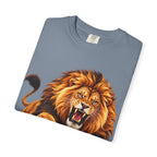 Roaring Lion Graphic T-Shirt — Bold Vintage Animal Tee