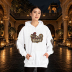 NIDAR Tiger and Bear Graphic Hoodie