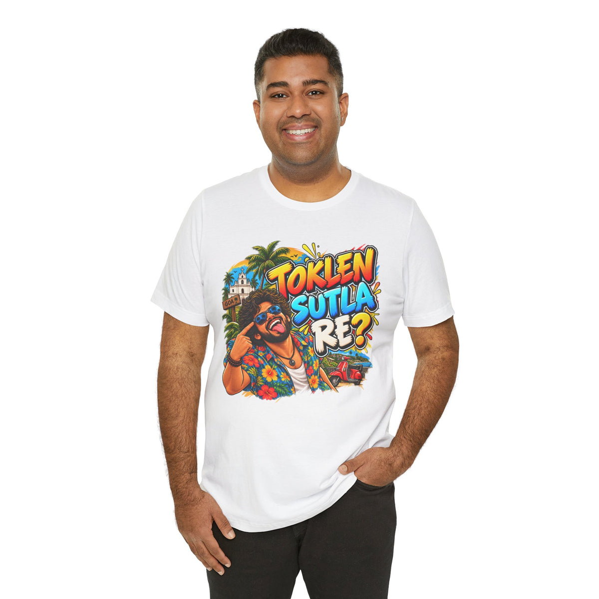 Toklen Sutla Re? | Goan Heritage Jersey T-Shirt