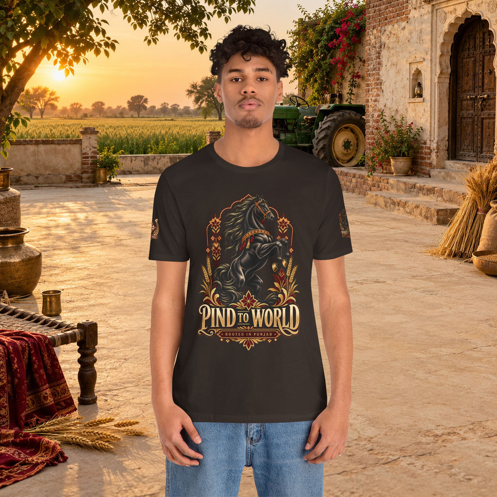 Pind to World Horse Graphic Tee