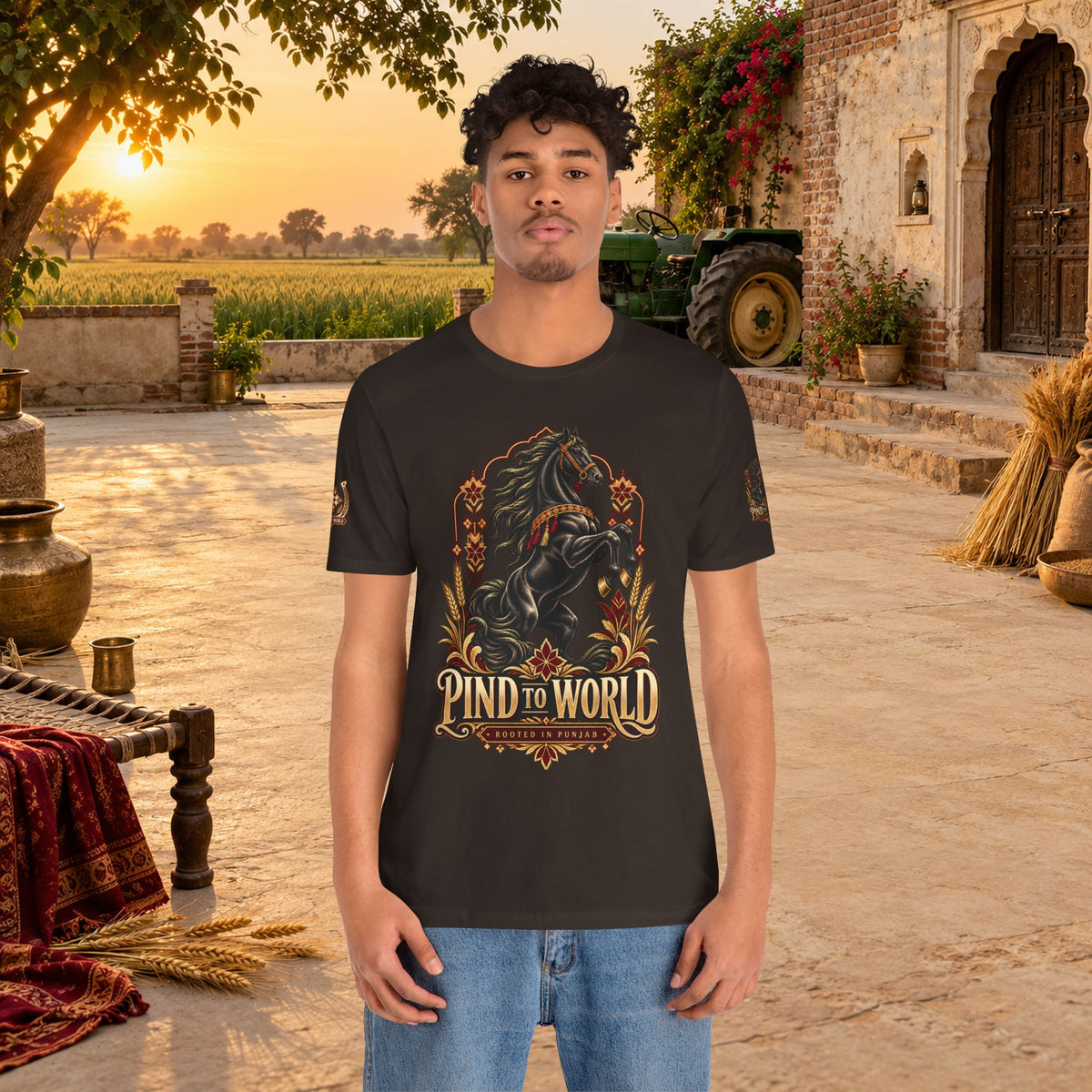 Pind to World Horse Graphic Tee