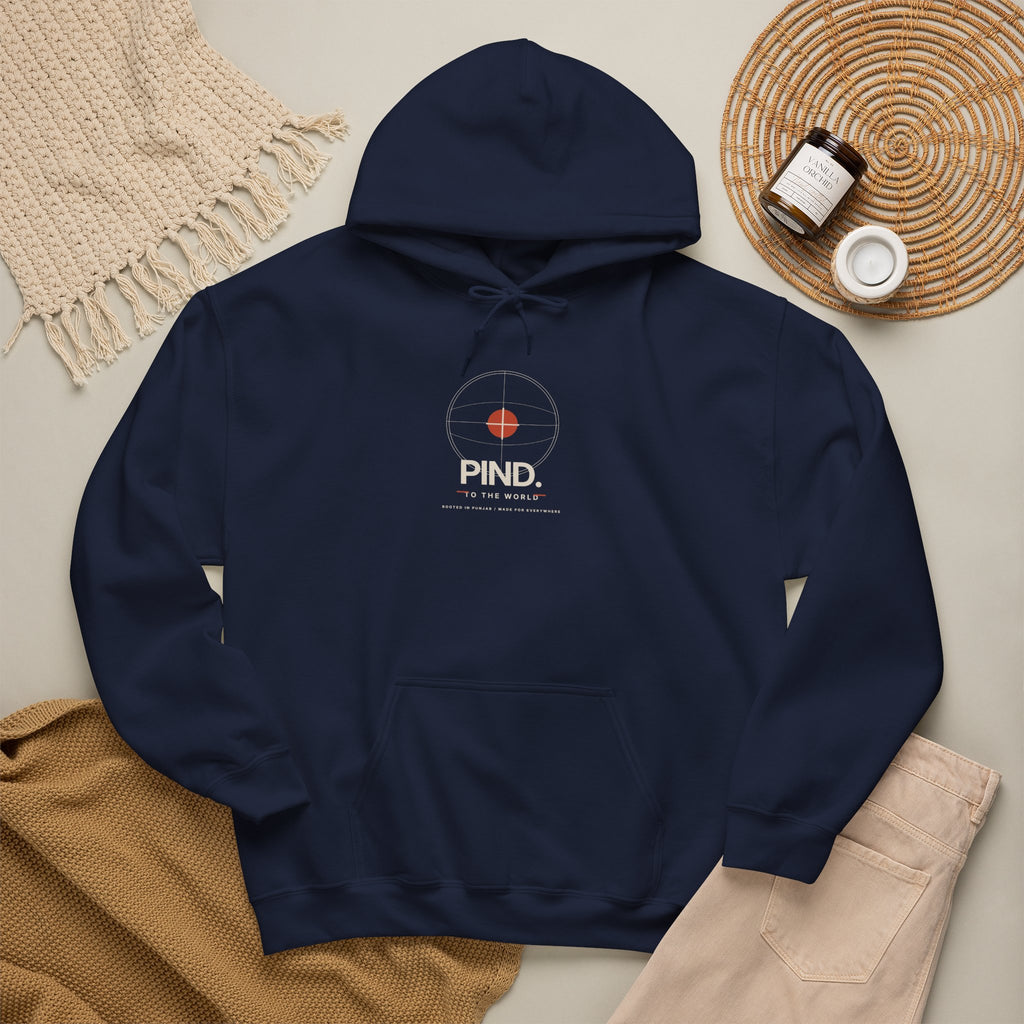 PIND. Minimalist Basketball Graphic Hoodie