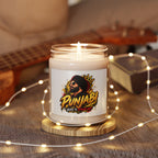 Punjabi Pride Scented Soy Candle — 9oz Aromatic Jar ("Punjabi" Graphic)