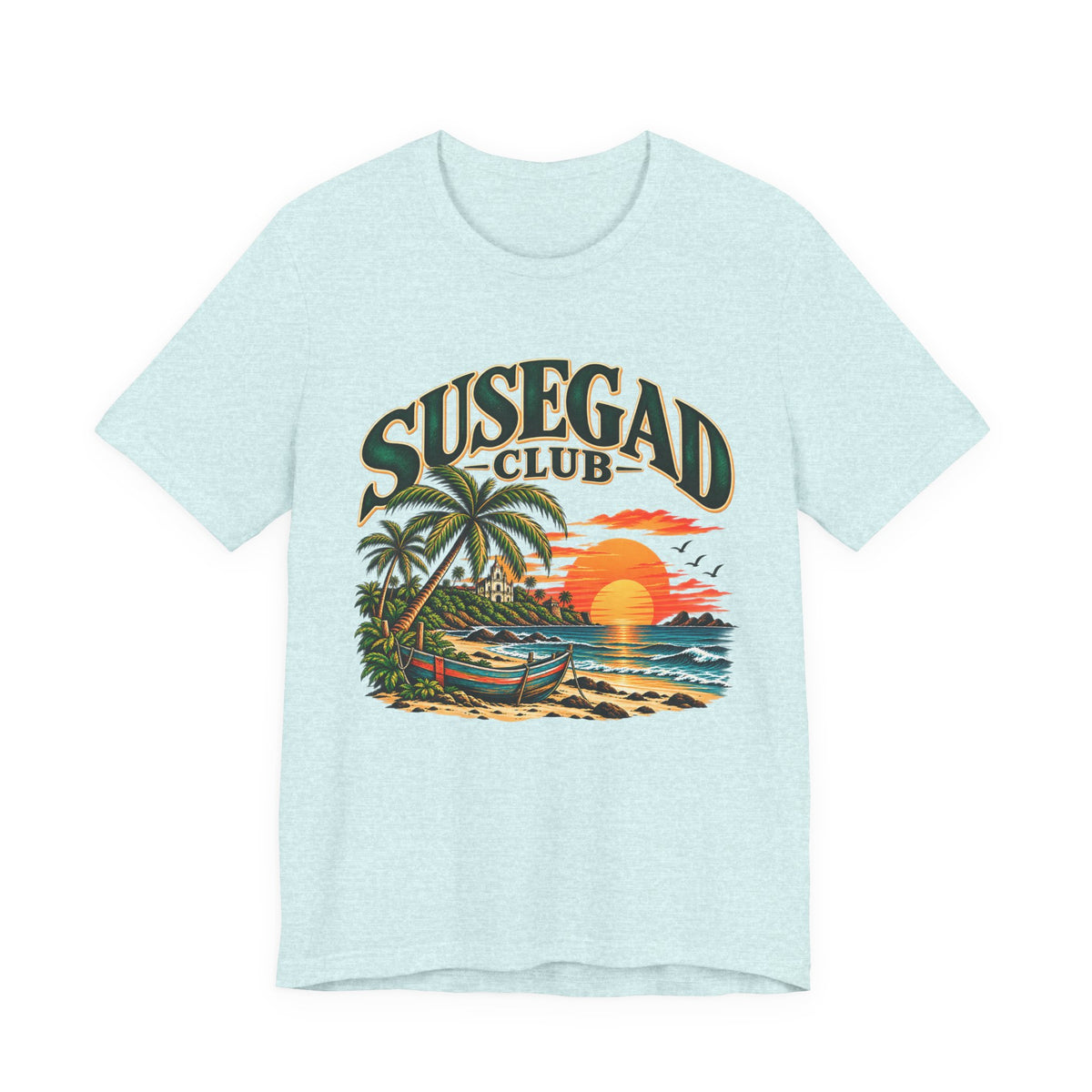 Susegad Club Sunset Beach Jersey T-Shirt