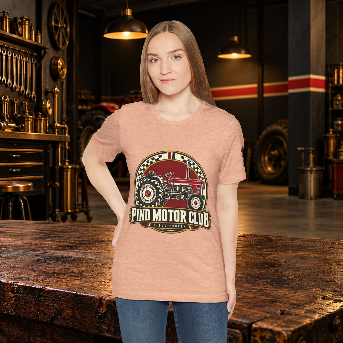 PIND Motor Club Vintage Car Graphic Tee