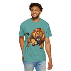 Roaring Lion Graphic T-Shirt — Bold Vintage Animal Tee