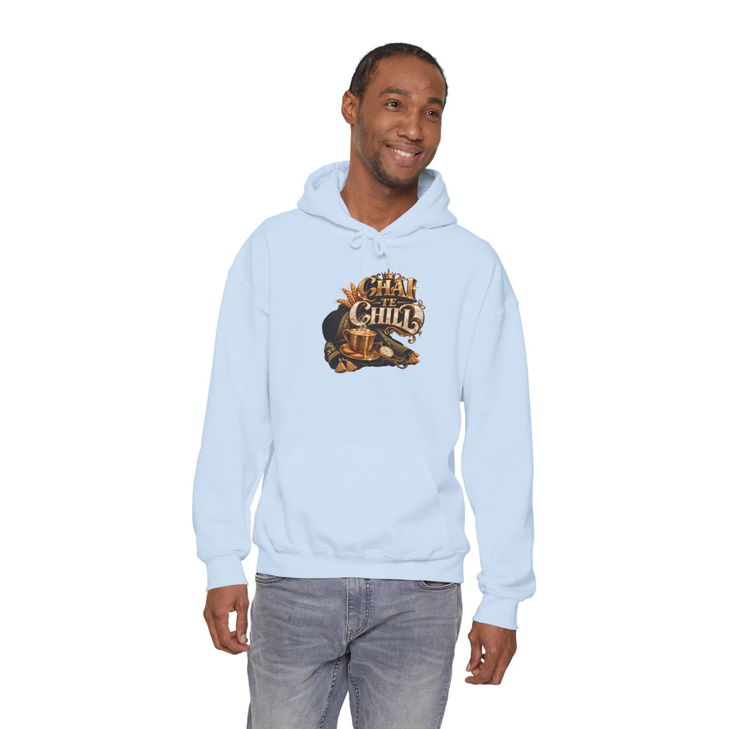 The Chill Coffee Graphic Hoodie | Autumn Leaves Pullover