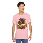 Punjabi Born to Stand Out Graphic T-Shirt | Turban Portrait Tee