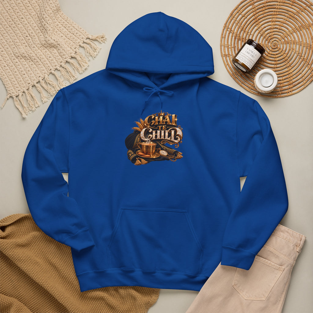 The Chill Coffee Graphic Hoodie | Autumn Leaves Pullover