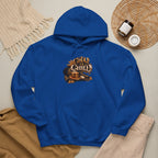 The Chill Coffee Graphic Hoodie | Autumn Leaves Pullover