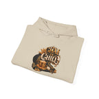 The Chill Coffee Graphic Hoodie | Autumn Leaves Pullover