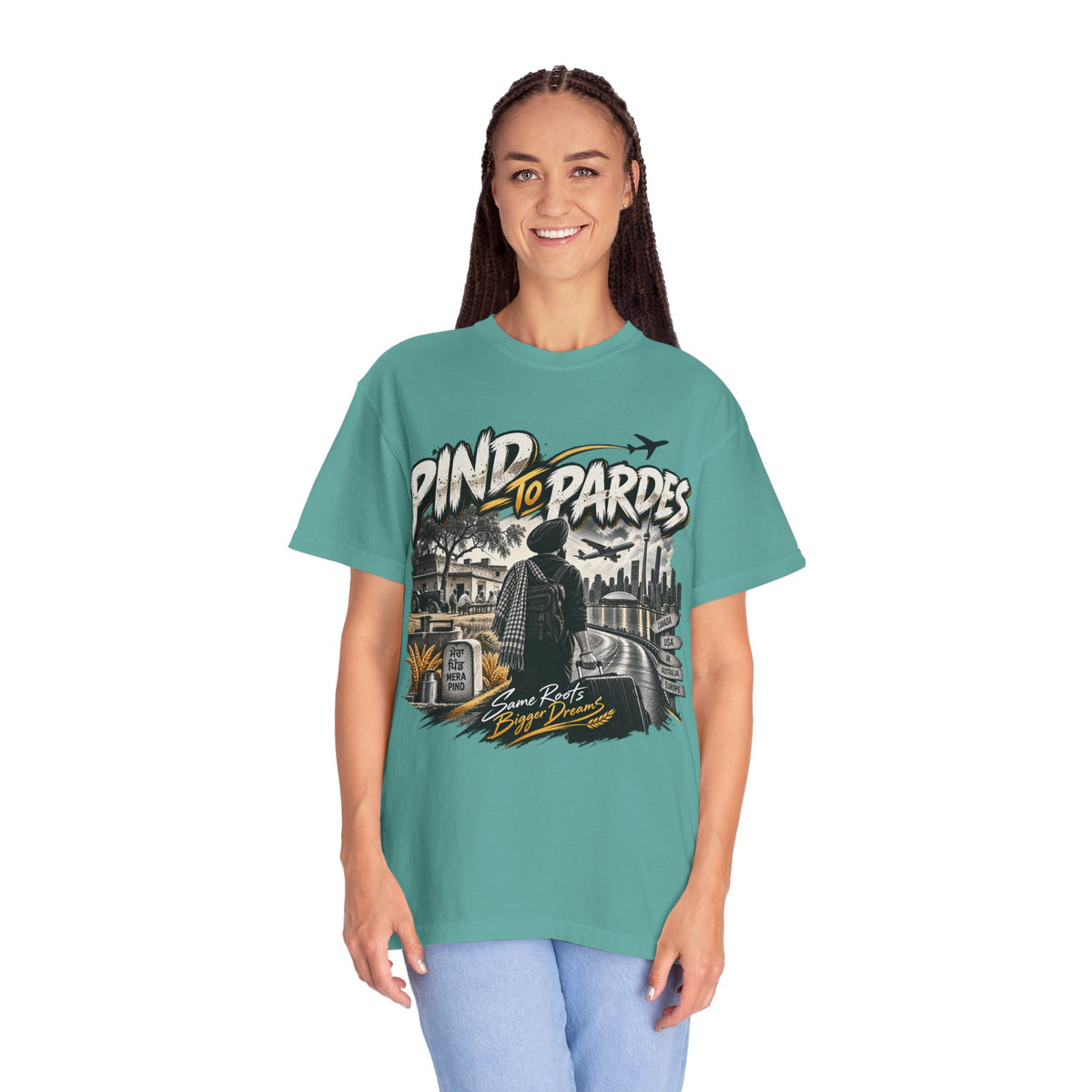 Pindo to Pardes Travel Graphic T-Shirt