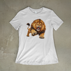 KAVSEN front detail lifestyle — Roaring Lion T-shirt — front