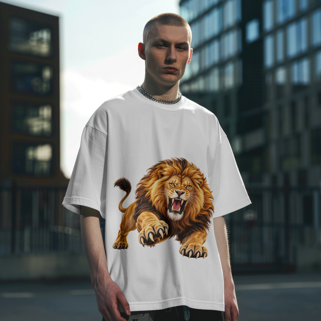 KAVSEN approved preview — Roaring Lion T-Shirt — main hero