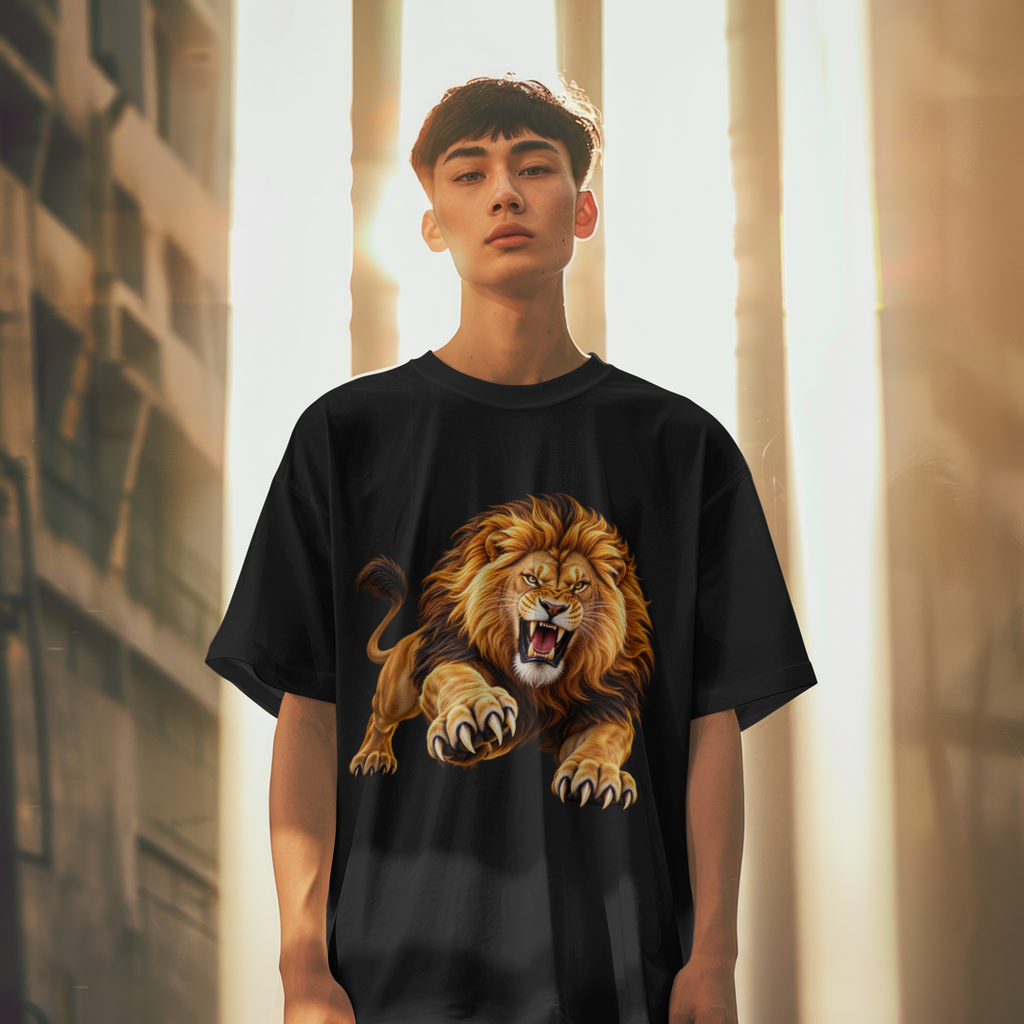 KAVSEN Roaring Lion — front mockup view 2