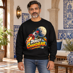 DIRECT CHANDRAR | Goan Heritage Crewneck Sweatshirt — premium centered mockup 5